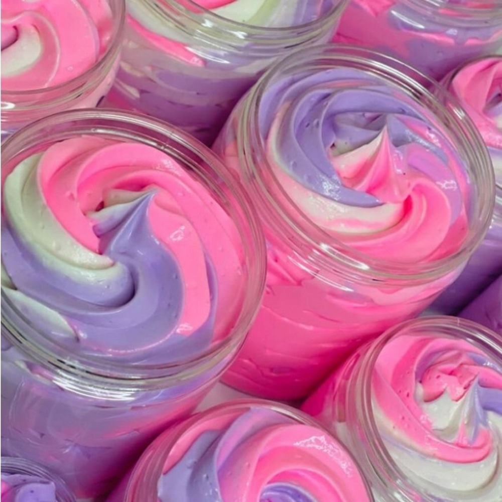 Moisturizing homemade body butter “unicorn “